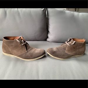 John Varvatos chukka shoes.